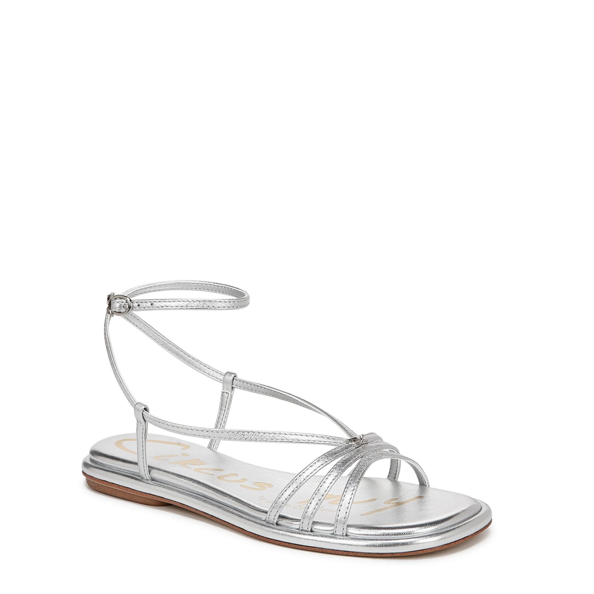 Sam Edelman Sam Edelman Silver Metallic Flat Sandal