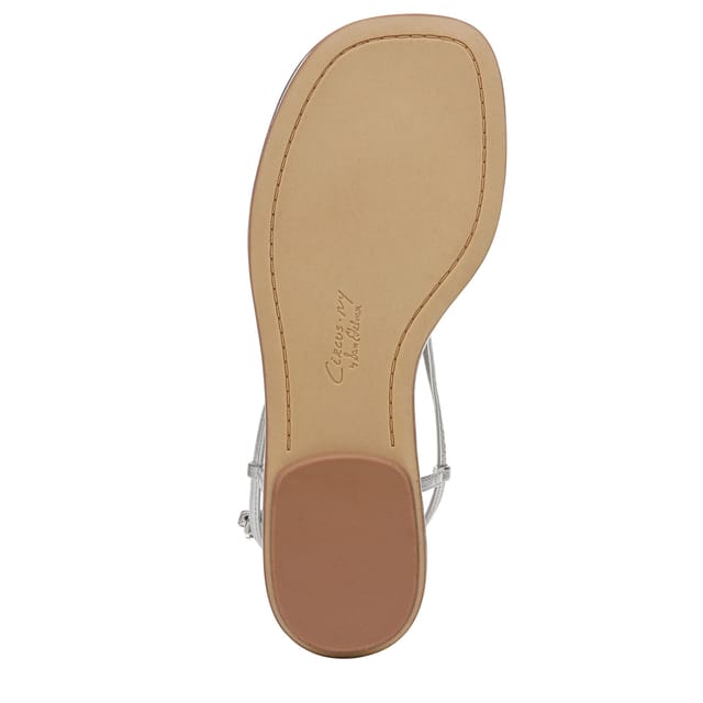 Sam Edelman Sam Edelman Women's Circus NY Olana Flat Sandal in Silver - 3