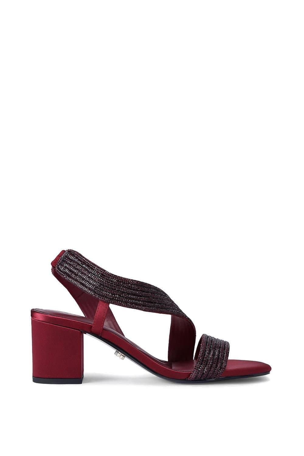 Carvela Carvela Women's 'Gala Block Jewel 60' Heels in Wine