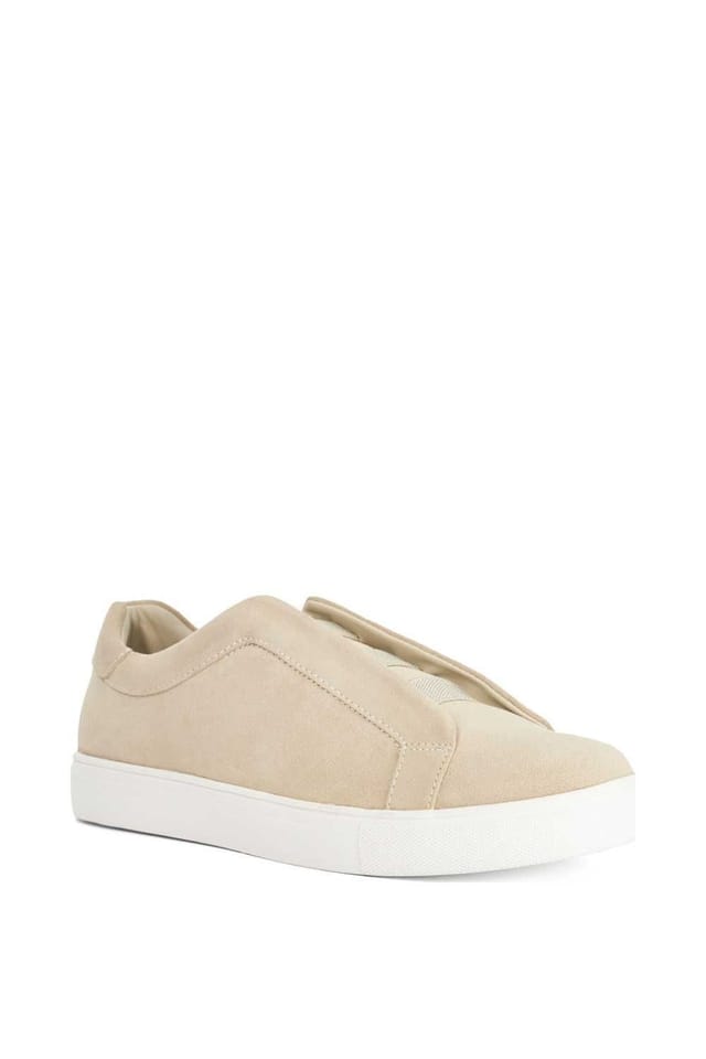 Dune London Dune London Men's 'Tylers' Suede Trainers in Natural - 2