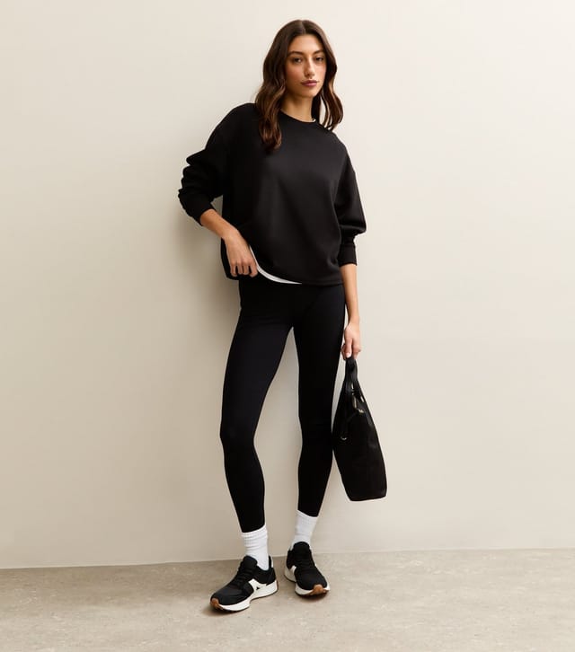 New Look Women's Tall Pack Of 2 Black Stretch Leggings New Look - 2