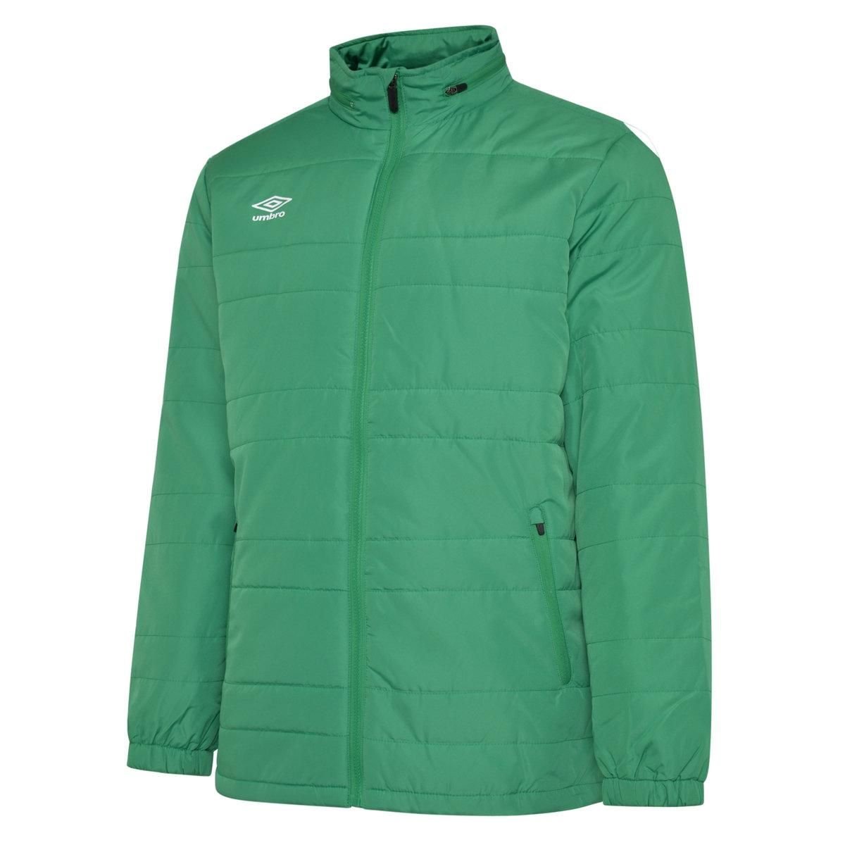 Umbro Umbro Men's Club Essential Bench Jacket in Emerald - 3