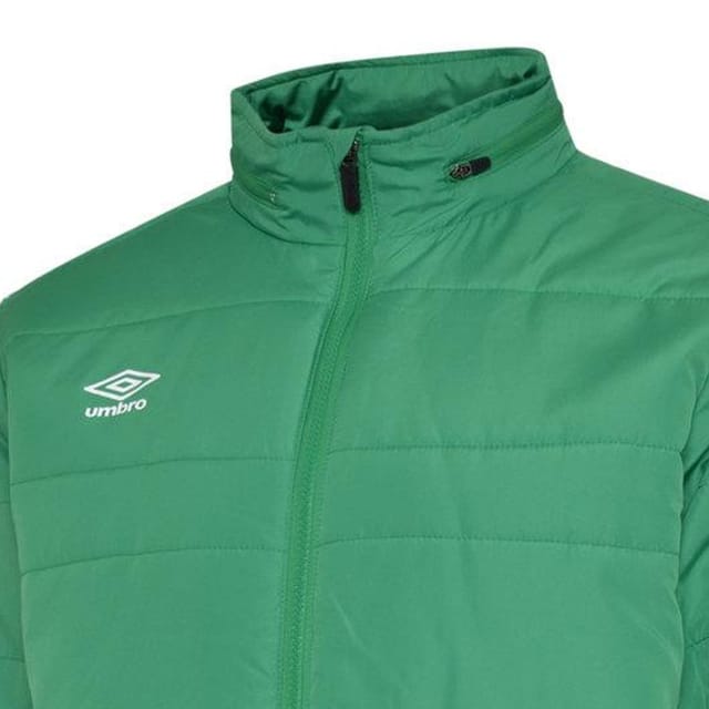 Umbro Umbro Men's Club Essential Bench Jacket in Emerald - 3