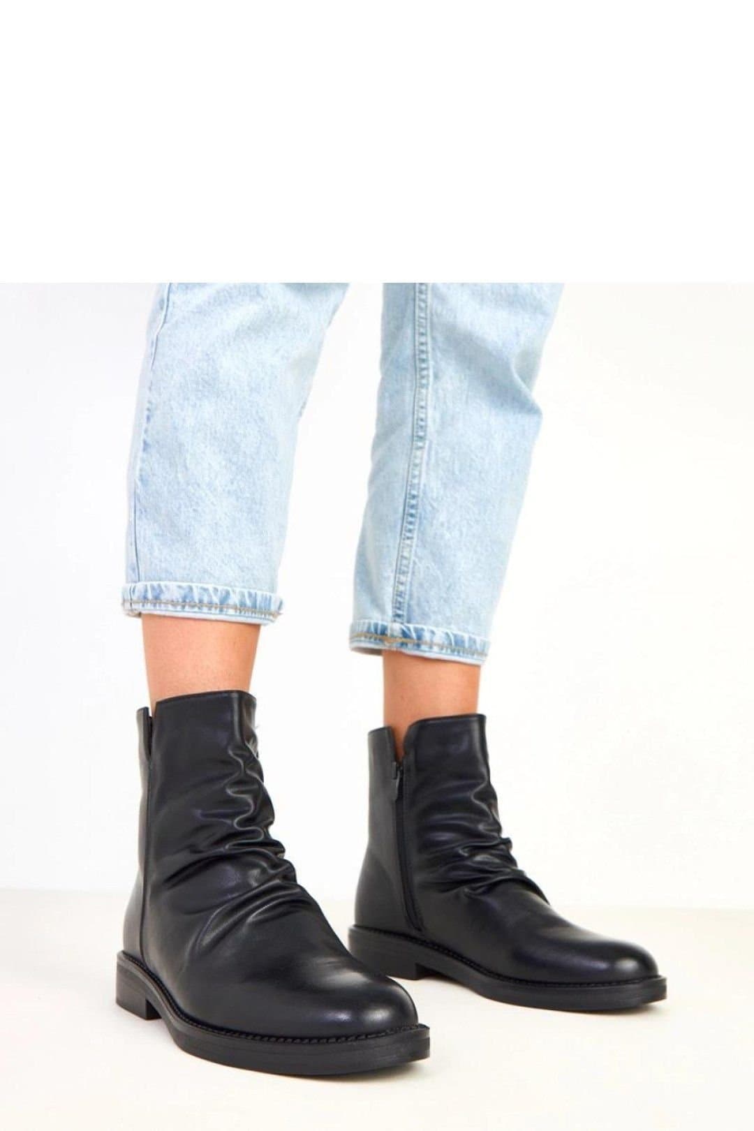 Love Lace Love Lace Black Comfort Heel Ankle Boots