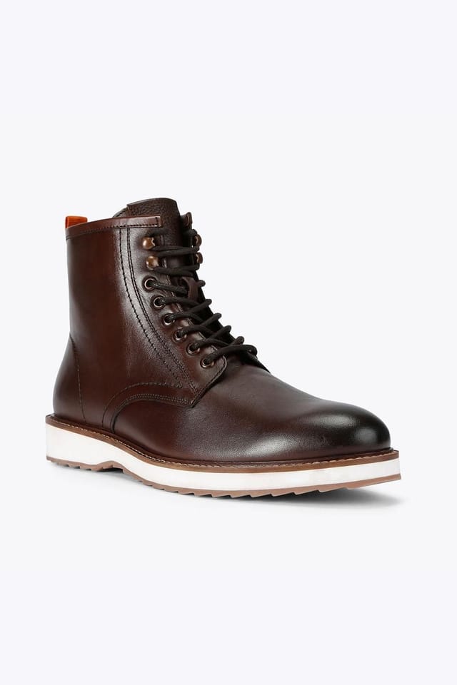 KG Kurt Geiger KG Kurt Geiger Men's 'Colt' Leather Boots in Brown - 2