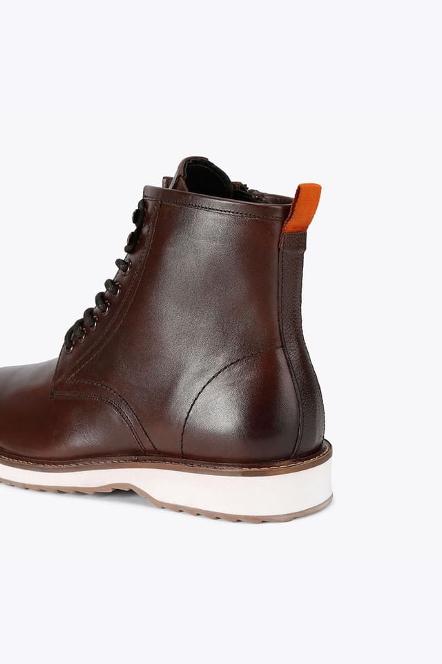 KG Kurt Geiger KG Kurt Geiger Men's 'Colt' Leather Boots in Brown - 3