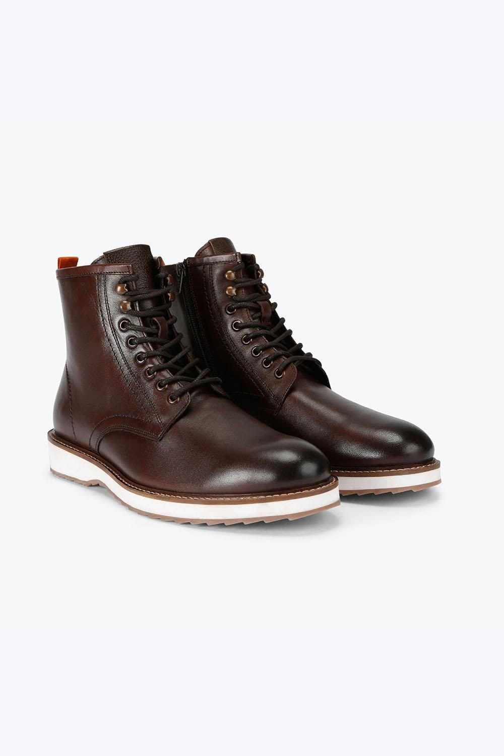 KG Kurt Geiger KG Kurt Geiger Men's 'Colt' Leather Boots in Brown - 4