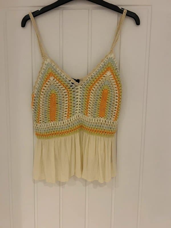 New Look New look crochet top size M