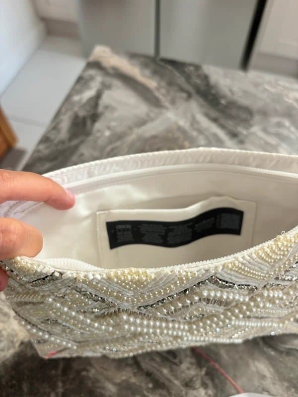 ASOS ASOS embellished clutch bag NEW