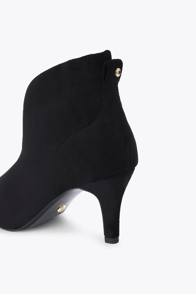 Carvela Carvela Women's 'Flute Shoe Boot Wide Fit' Fabric Boots in Black - 3