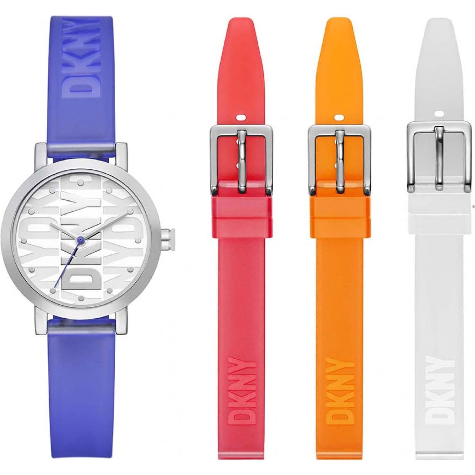 DKNY DKNY Women's NY6661SET Soho 28mm Quartz Watch in Orange