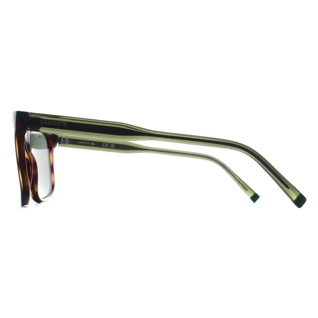 Lacoste Lacoste Men's Square Tortoise Green L6025S in Brown - 3