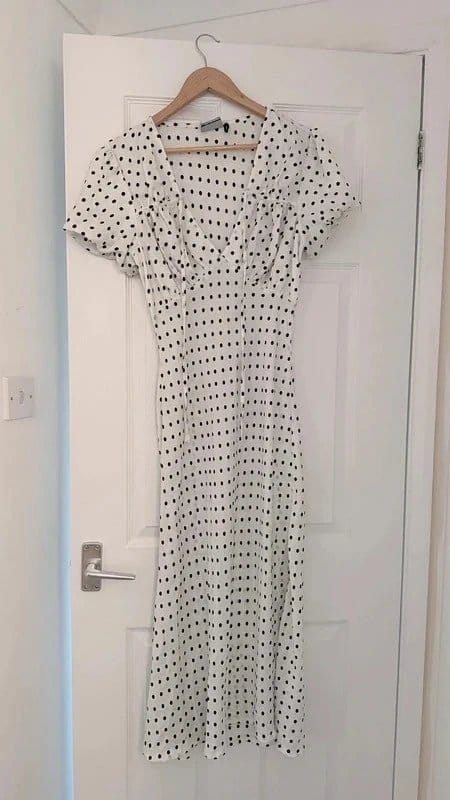 ASOS Polka dot silk dress - 1