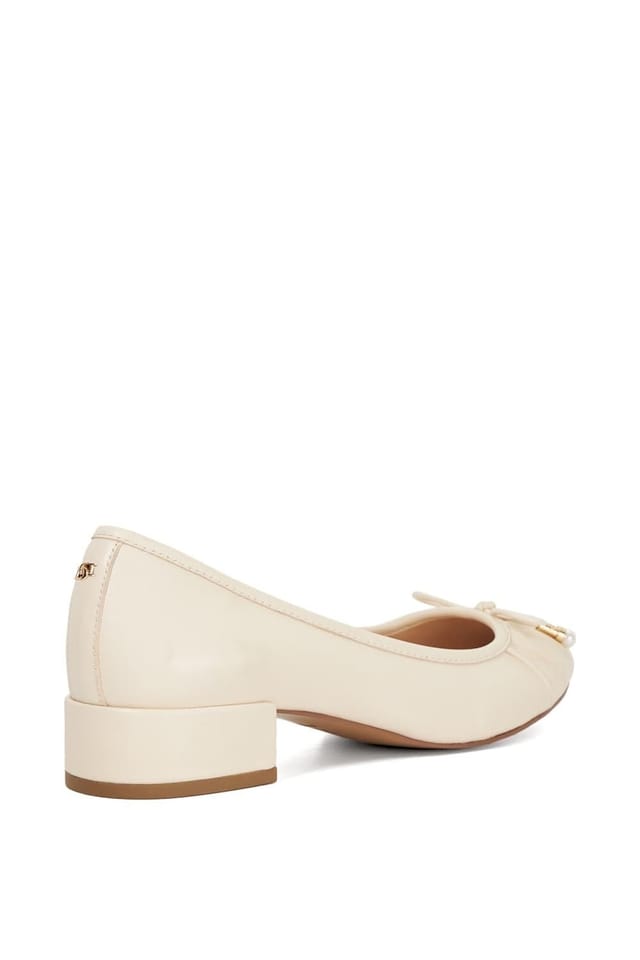 Dune London Dune London Women's Wide Fit 'Amazing' Leather in Natural - 3