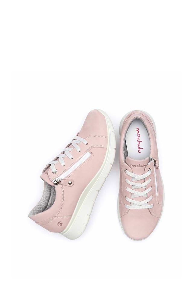 Moshulu Moshulu Women's 'Kensey' Casual Lightweight Trainers in Light Pink - 2