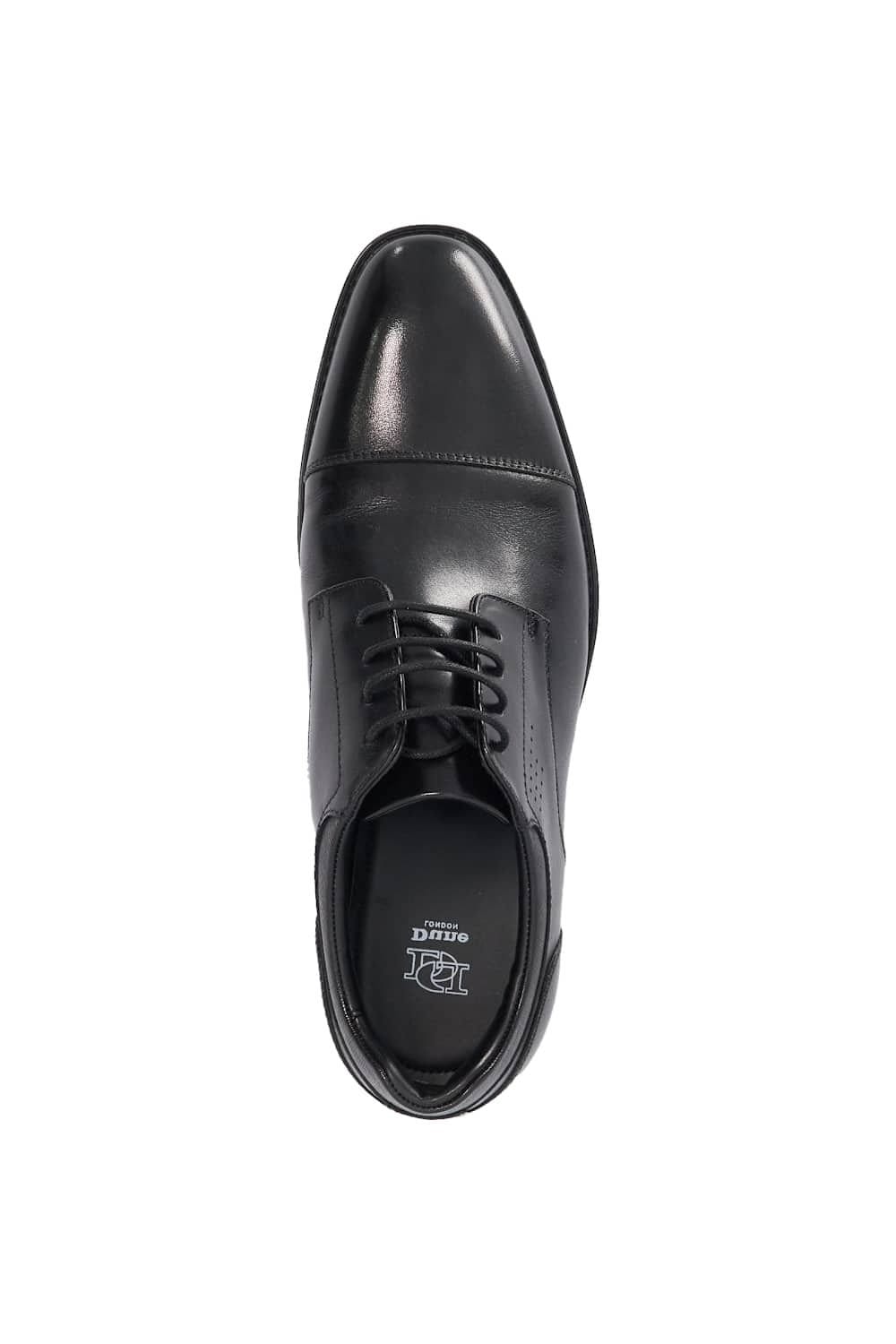 Dune London Dune London Men's 'Sanson' Leather Lace Up Shoes in Black - 4
