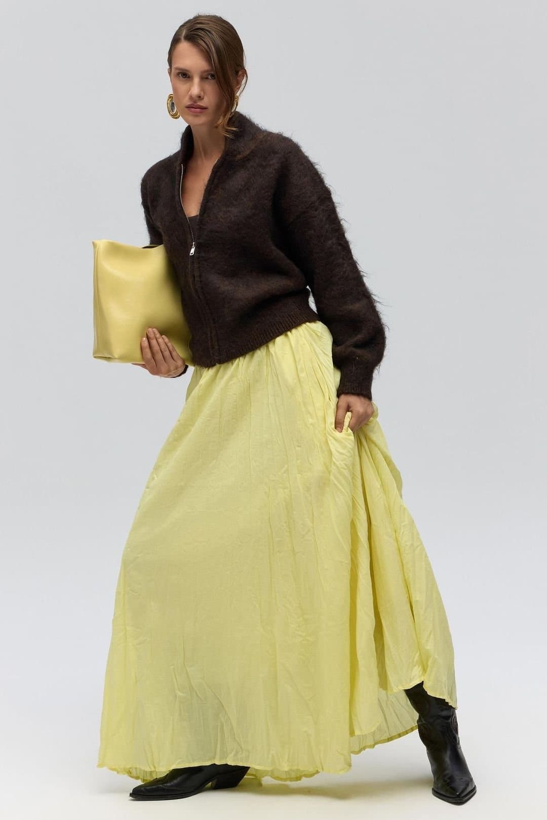 MAI STUDIOS CO. MAI STUDIOS CO. Amber Seersucker Maxi Skirt