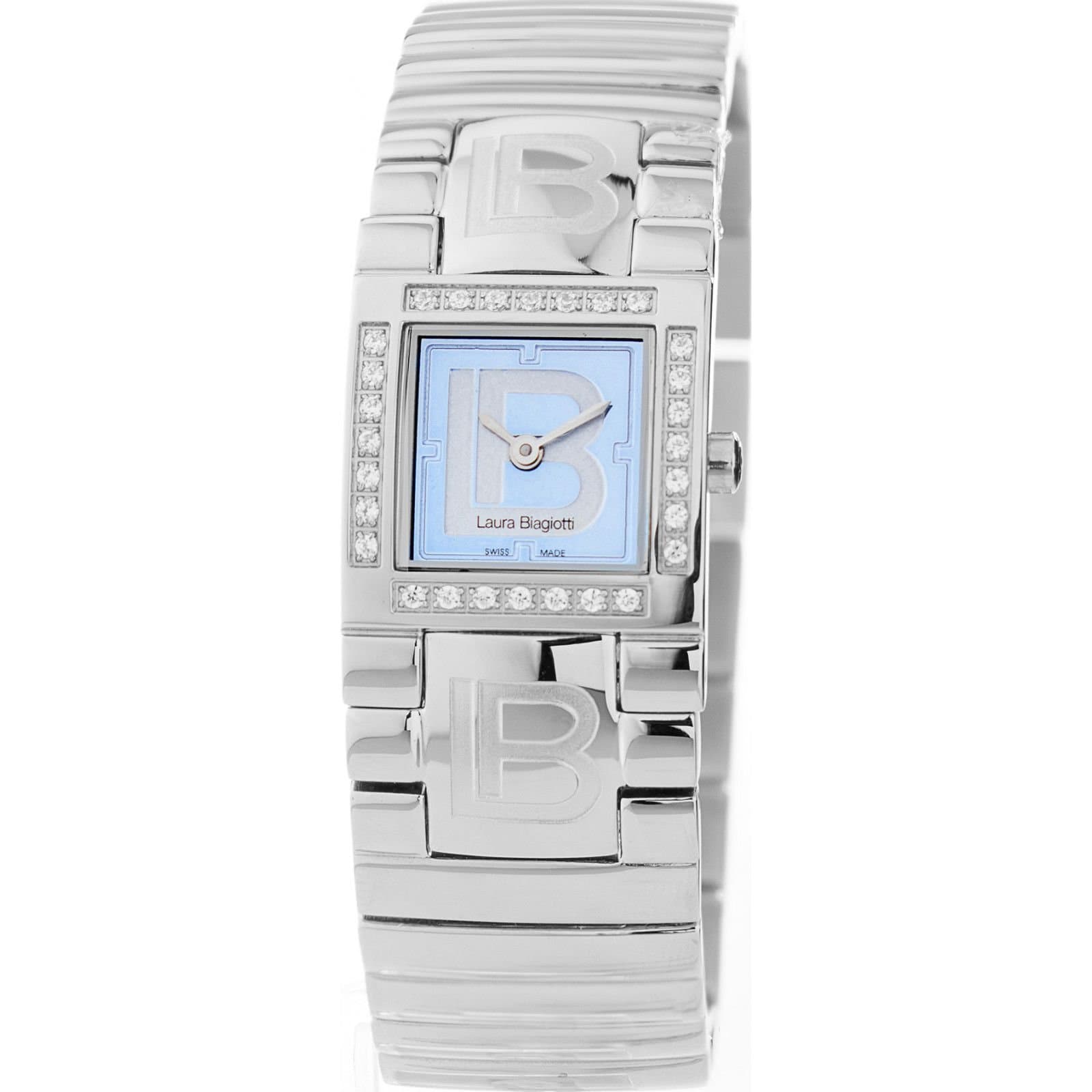 Laura Biagiotti Laura Biagiotti Women's LB0005L-AZ 20mm Quartz Watch in Silver