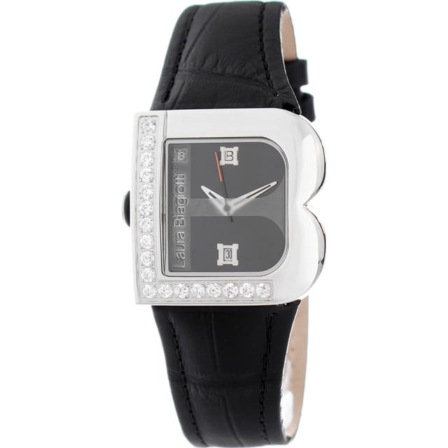 Laura Biagiotti Laura Biagiotti Women's LB0001L-01Z 33mm Quartz Watch in Black - 2