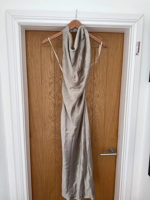 ASOS Halter neck backless dress