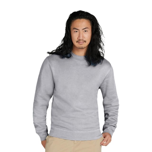 SG SG Men's Signature Plain Tagless Sweatshirt in Grey - 2