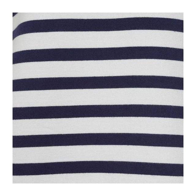 Lazy Jacks Lazy Jacks Women's Stripe Pull Over Sweatshirt in White - 3