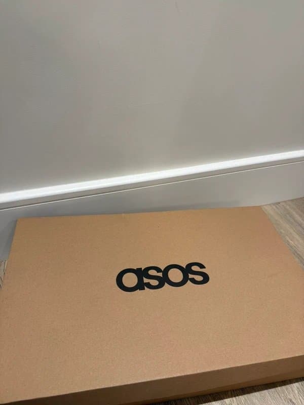 ASOS ASOS Design Premium Black Leather Knee High Boots – Made in Spain – UK 5