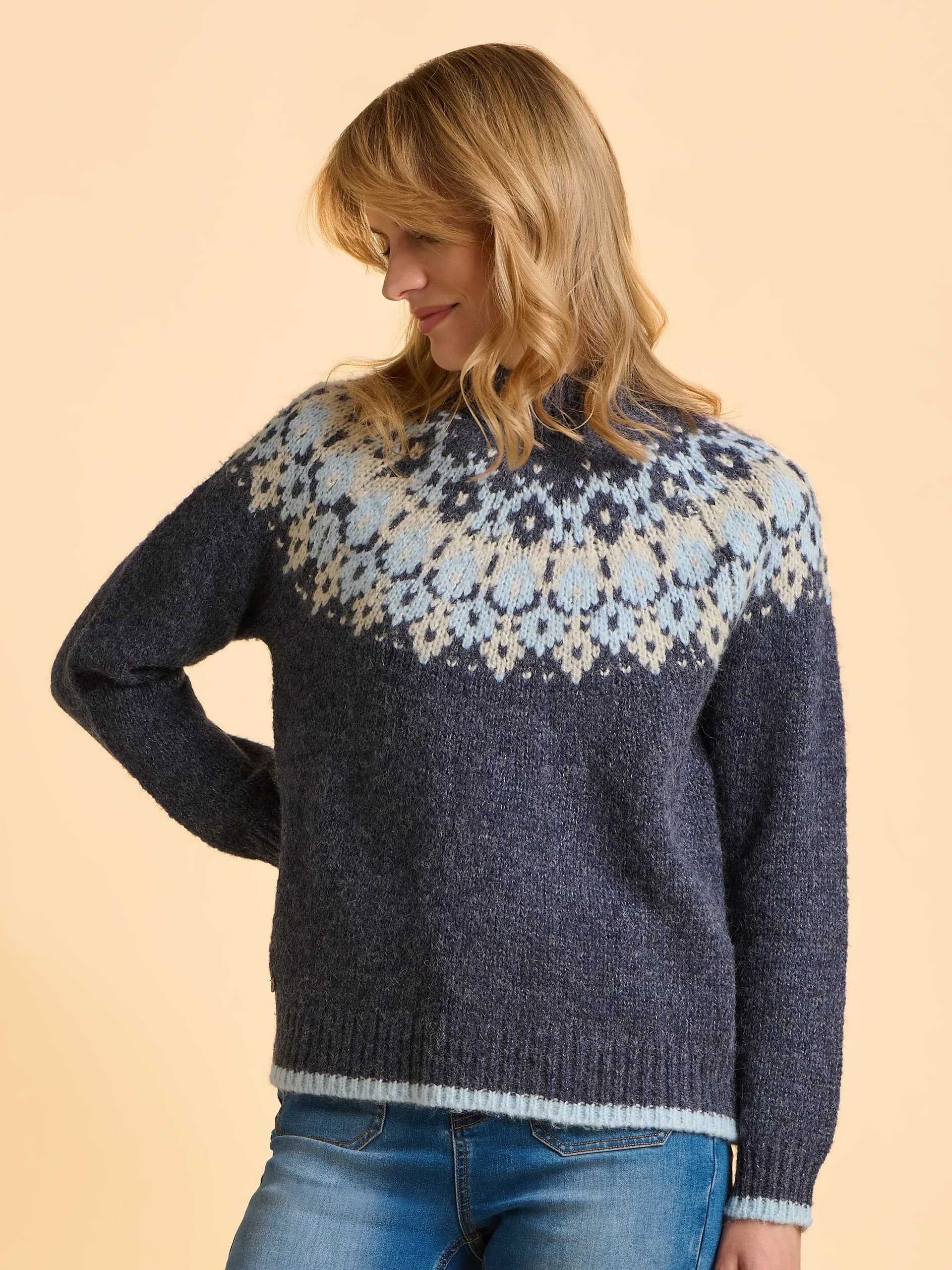 Brakeburn Brakeburn Women's Windswept Jumper in Navy