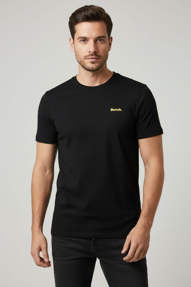 Bench Workwear Bench Workwear Men's Alberta T-Shirt in Black - 2