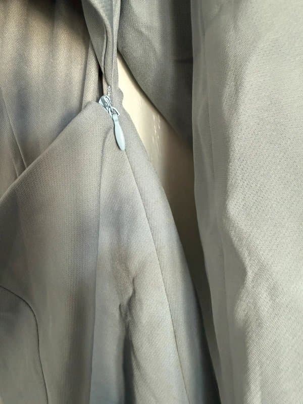 Missguided Light blue Misguided blazer coat style dress. Size 12