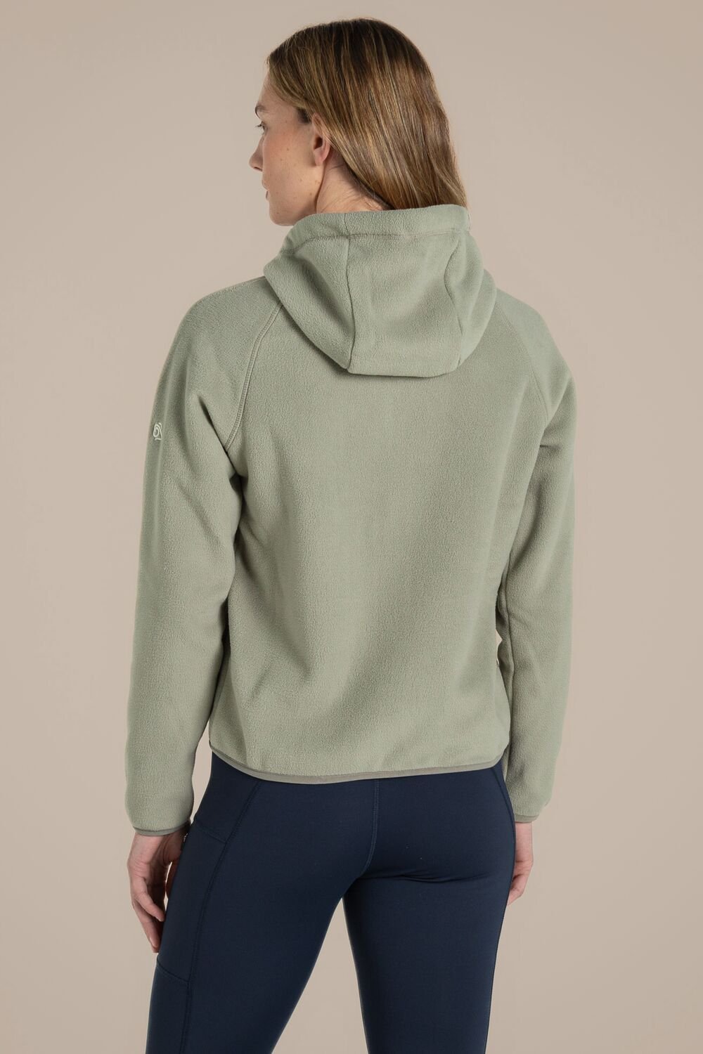 Craghoppers Craghoppers Women's Grainne Hooded Full Zip Fleece Jacket in Olive - 2