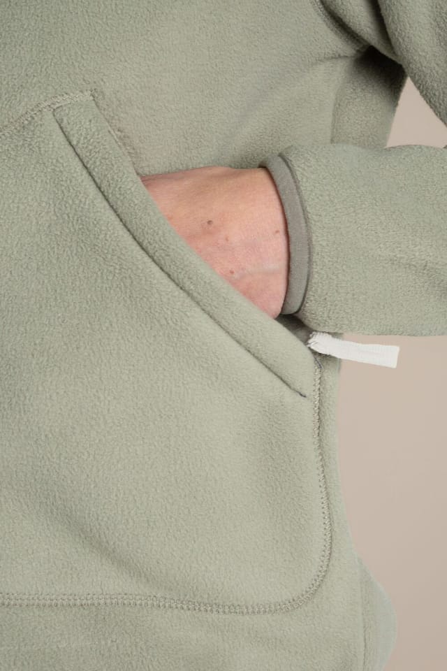 Craghoppers Craghoppers Women's Grainne Hooded Full Zip Fleece Jacket in Olive - 3