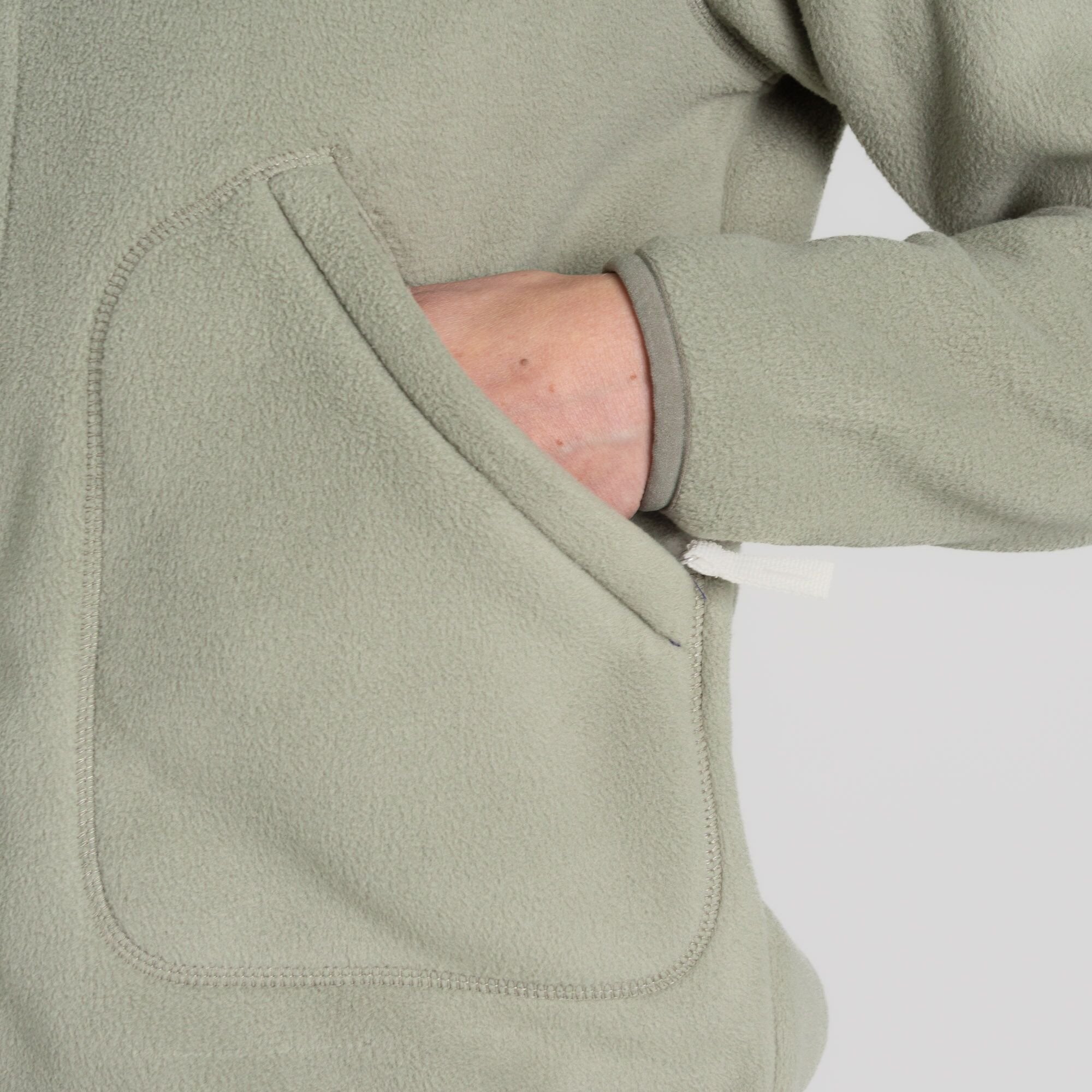 Craghoppers Craghoppers Women's Grainne Hooded Full Zip Fleece Jacket in Olive - 4