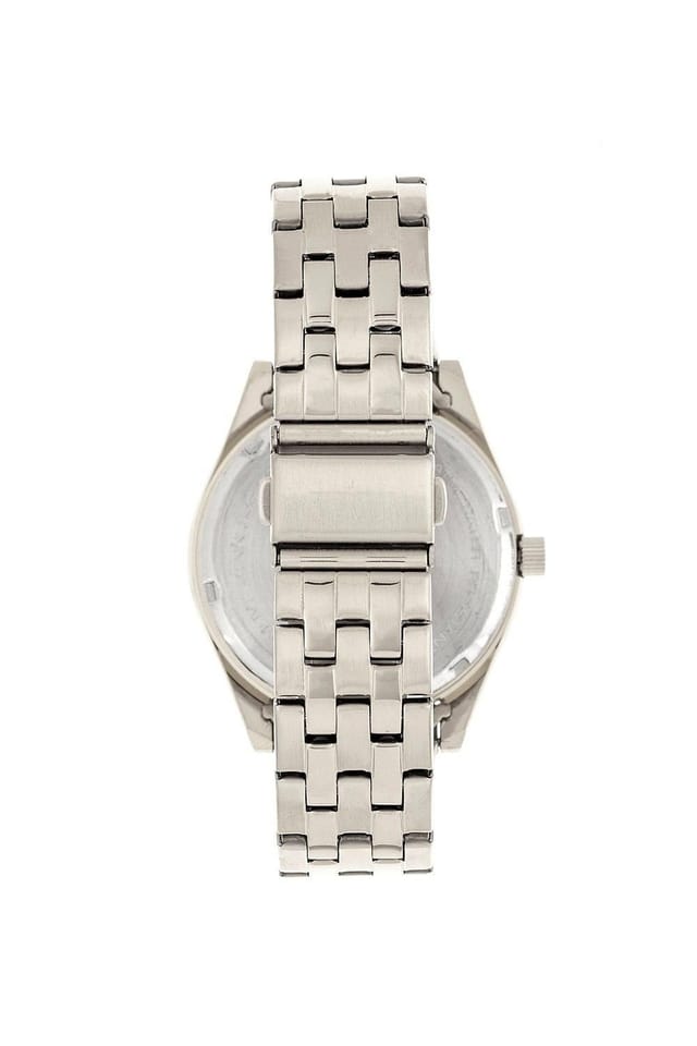 Elevon Elevon Men's Gann Bracelet Watch with Day & Date in Silver - 2