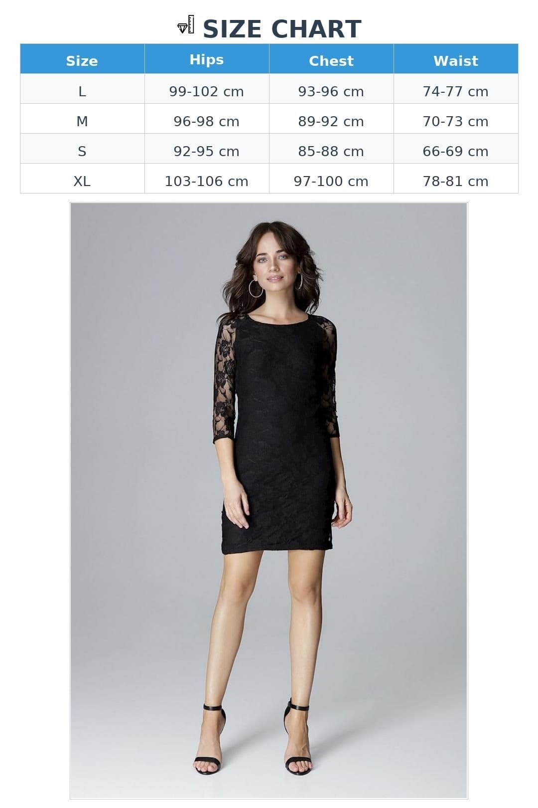 Love Lace Love Lace Women's Elegant Lace Backless Short Evening Dress in Black - 4