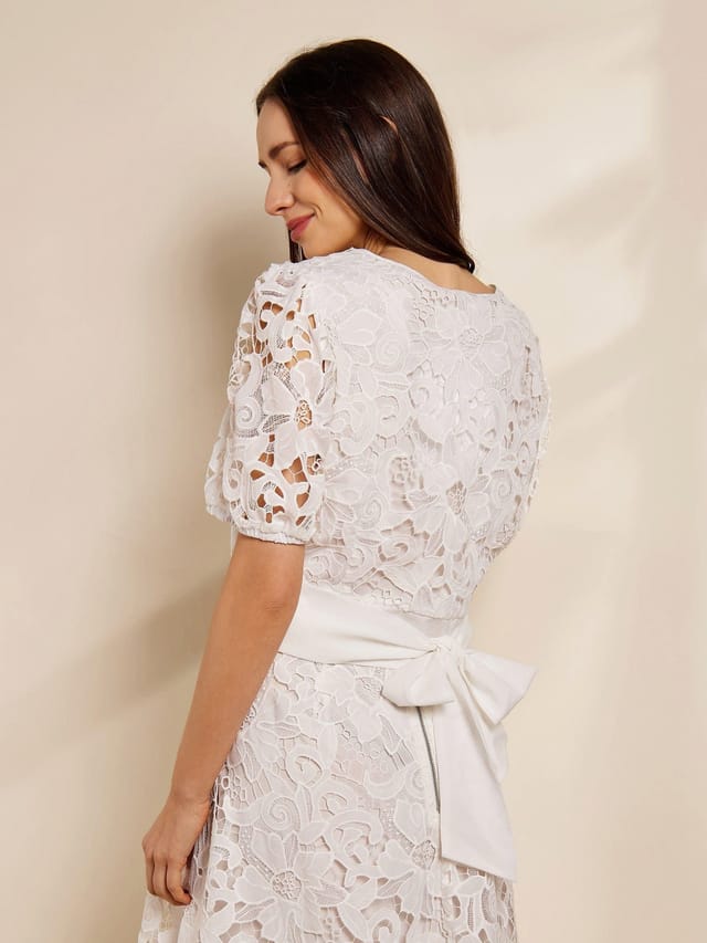 GWD by GEORGE W. DAVIES GWD by GEORGE W. DAVIES Women's GWD Paola White Lace Top - 2