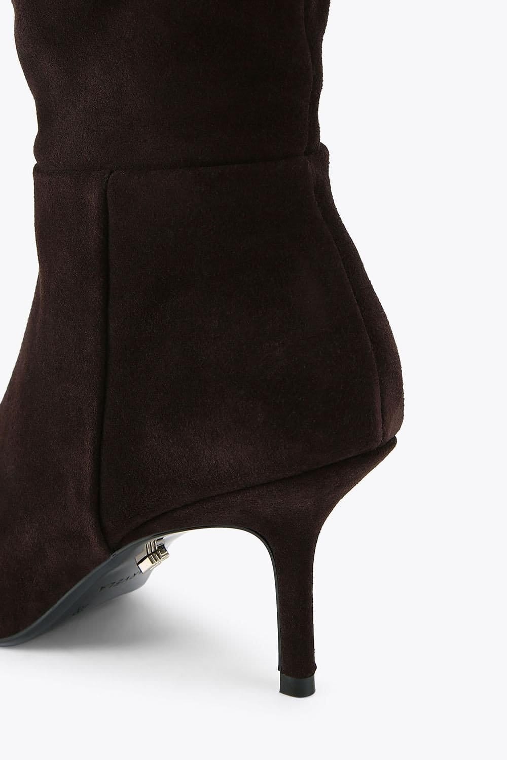 Carvela Carvela Women's 'Spirit Slouch Boot' Suede Boots in Brown - 4