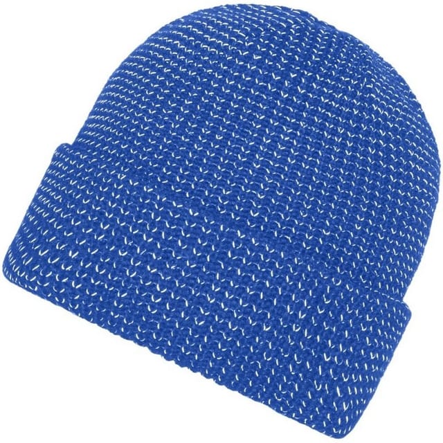 Myrtle Beach Myrtle Beach Men's Reflective Winter Beanie in Blue - 3
