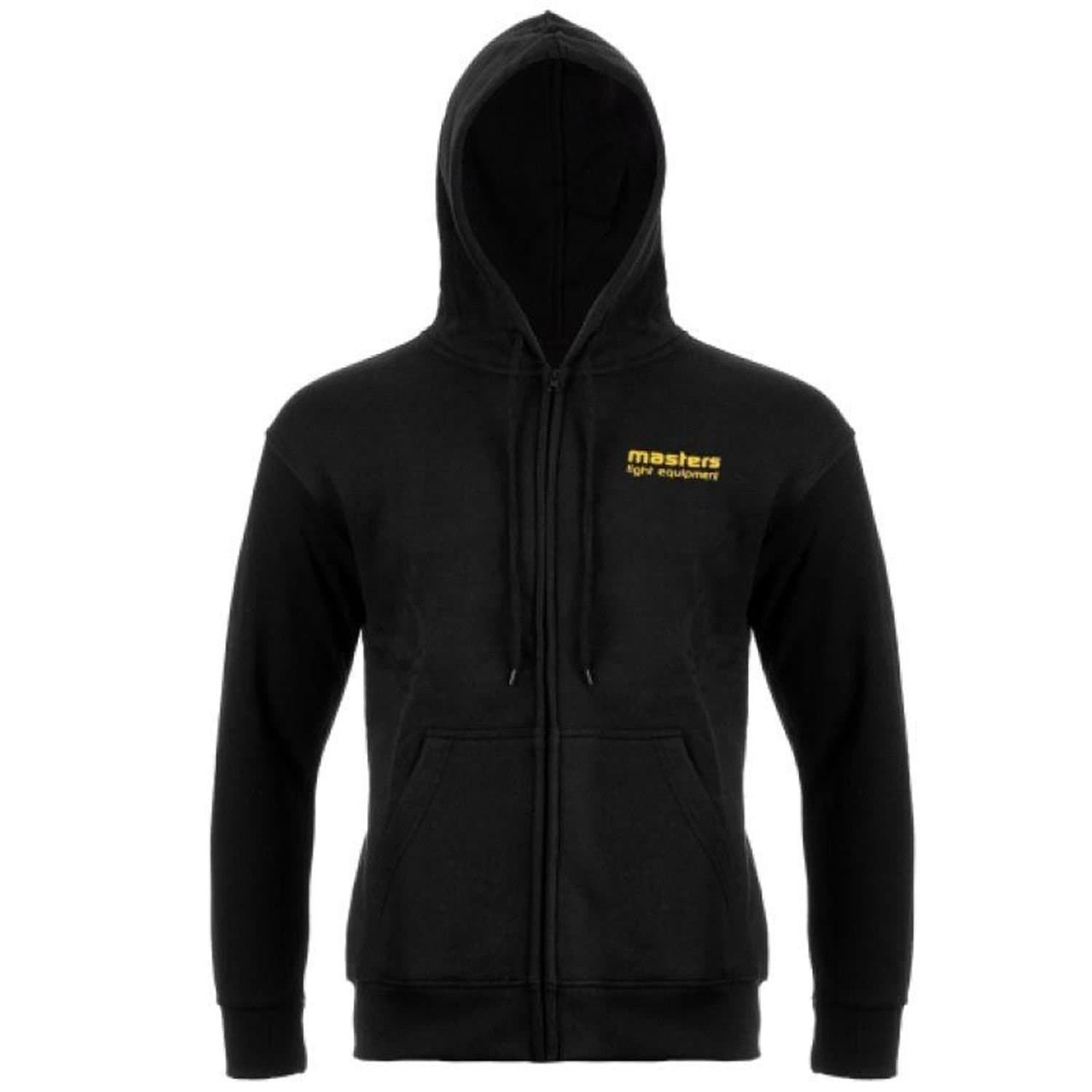 Masters Masters Men's 04473-01M Full Zip Hoodie in Black