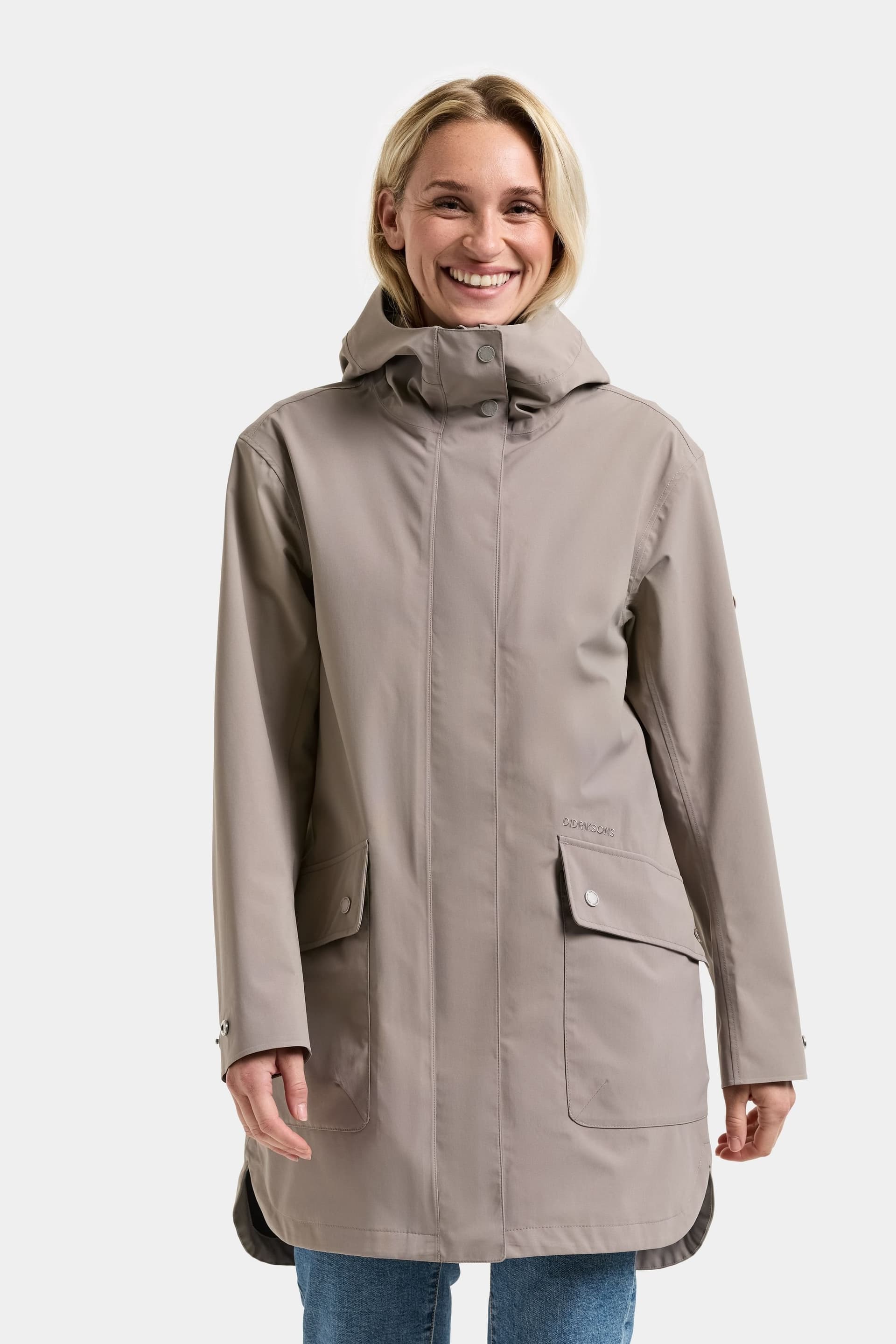 Didriksons Didriksons Women's Gwen Parka in Taupe