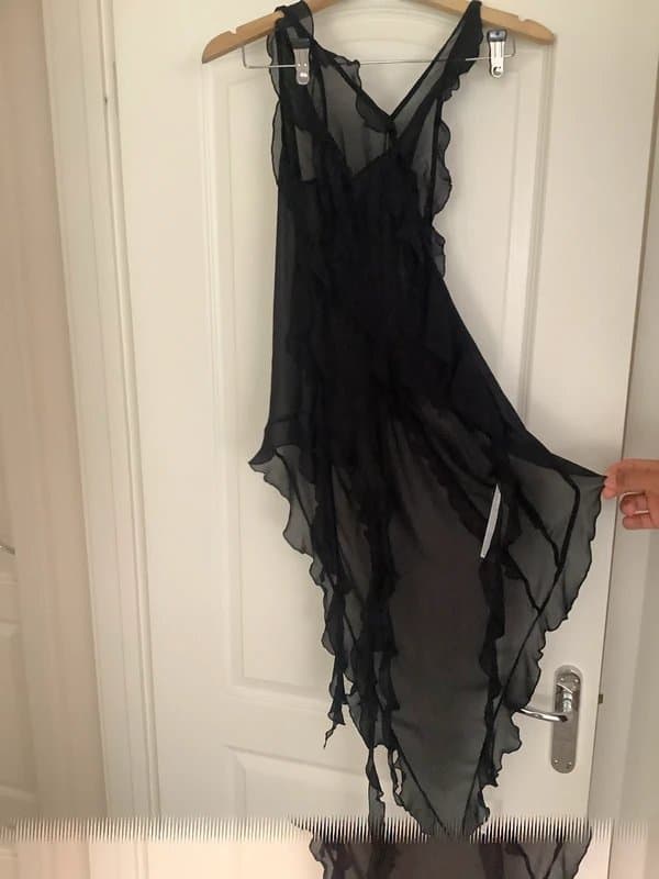 Bershka Berksha Asymmetric Chiffon top