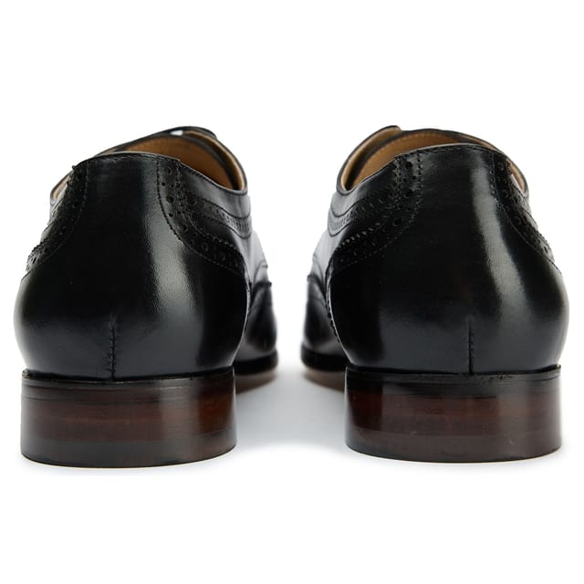 Simon Carter SIMON CARTER Men's Arne Brogue Shoes in Black - 3