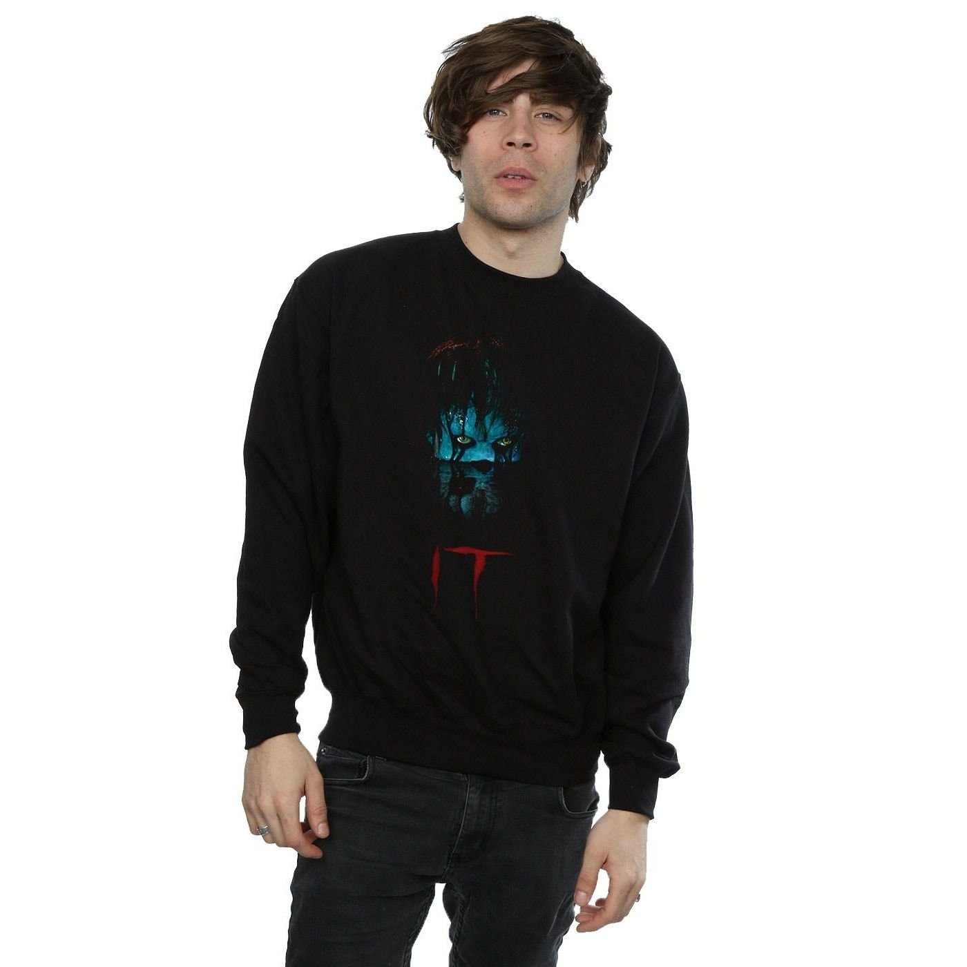 IT IT Men's Pennywise Sewer Sweatshirt in Black - 1