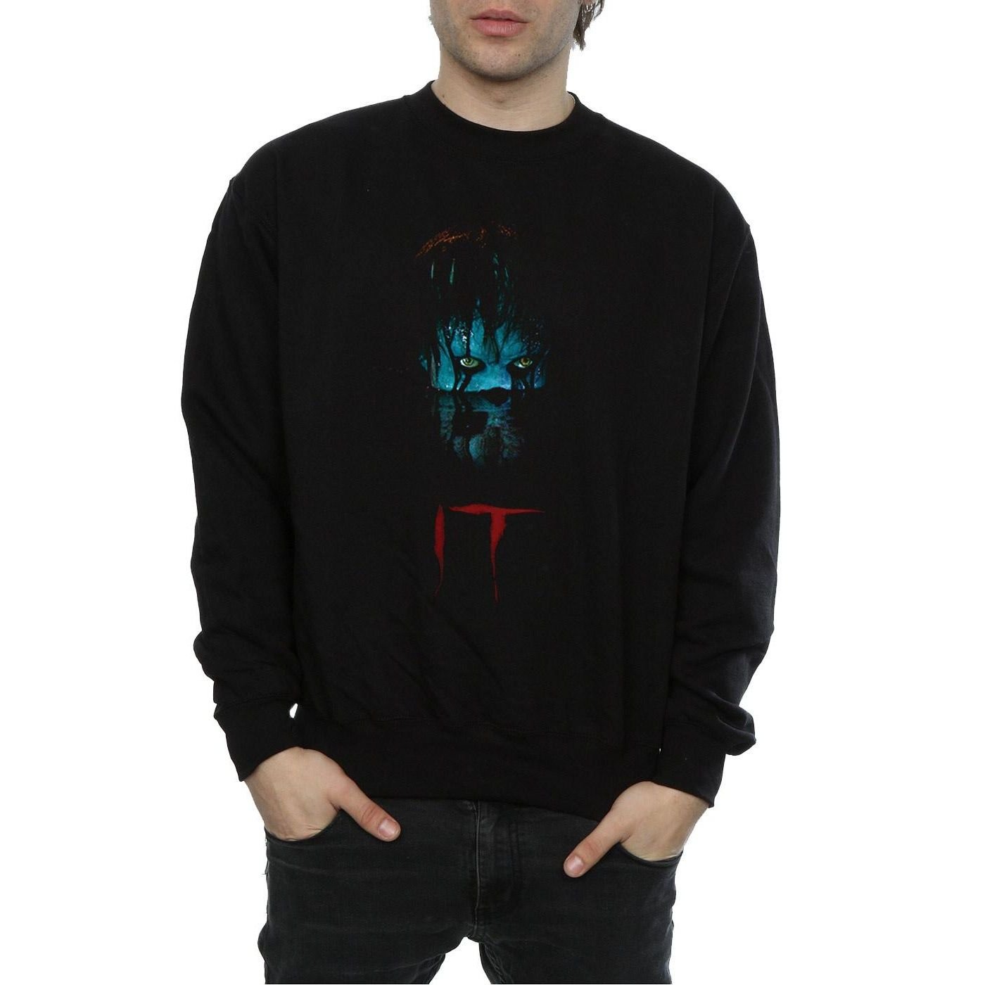 IT IT Men's Pennywise Sewer Sweatshirt in Black - 3