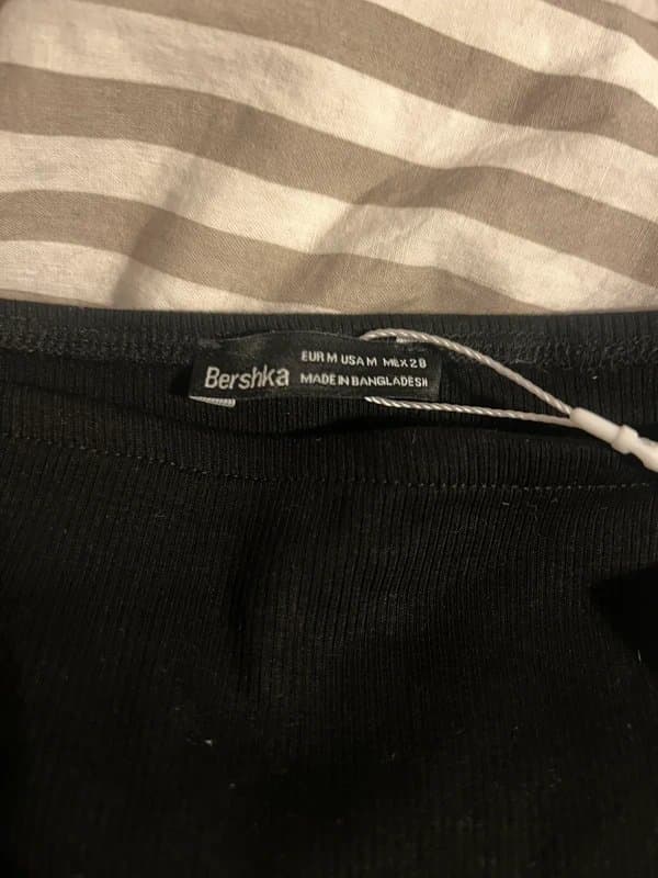 Bershka Black Bershka mini party dress