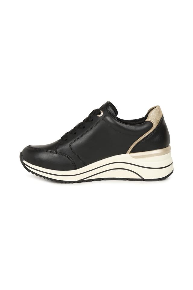 Remonte Remonte Women's 'Arran' Wedge Trainers in Black - 2
