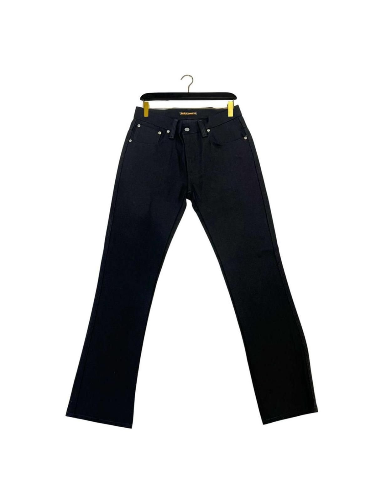 Nudie Jeans Nudie Jeans Men's Black Cotton Jeans & Pant - 3