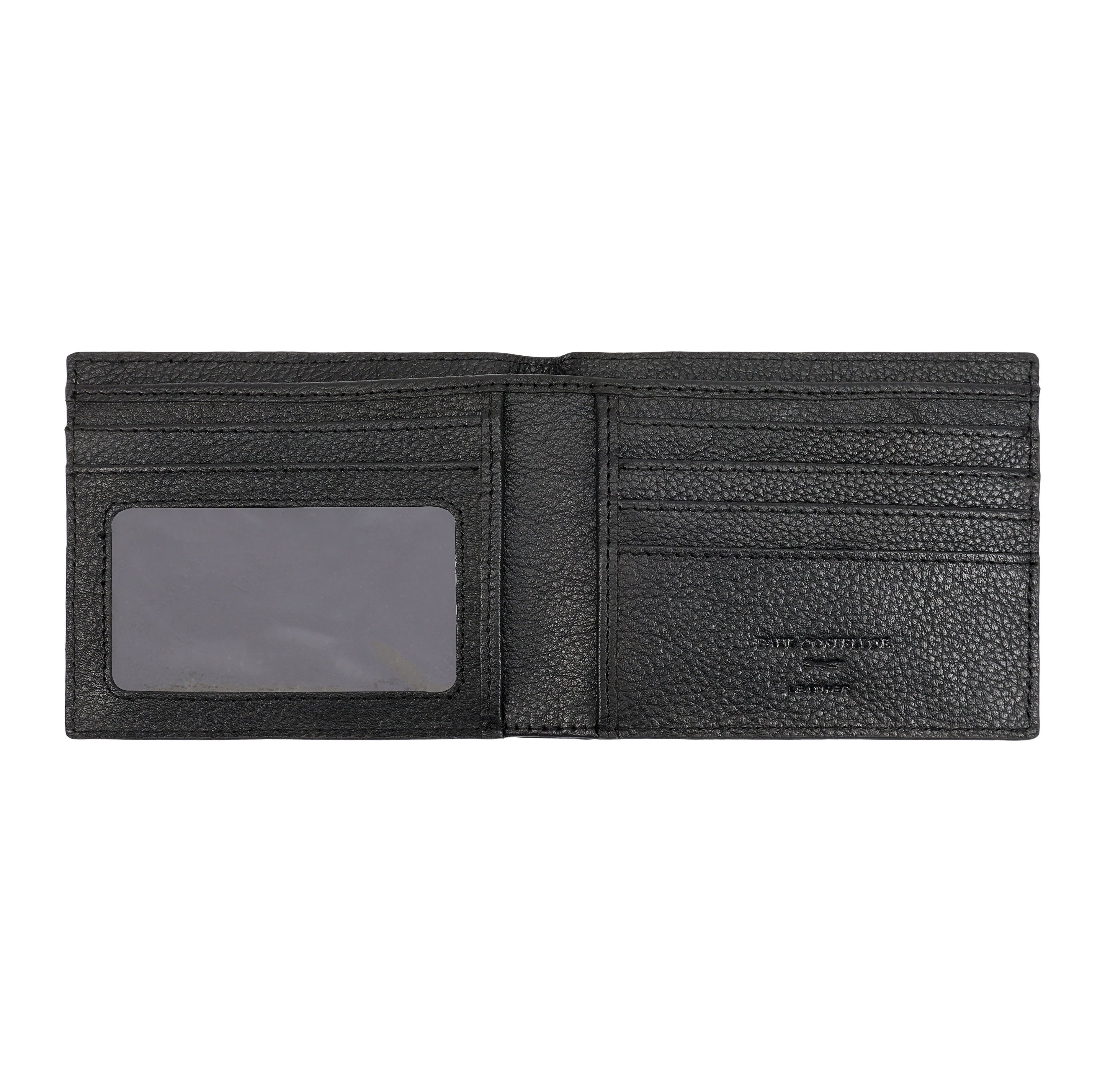 Paul Costelloe Paul Costelloe Men's Nico Leather Wallet in Black - 4