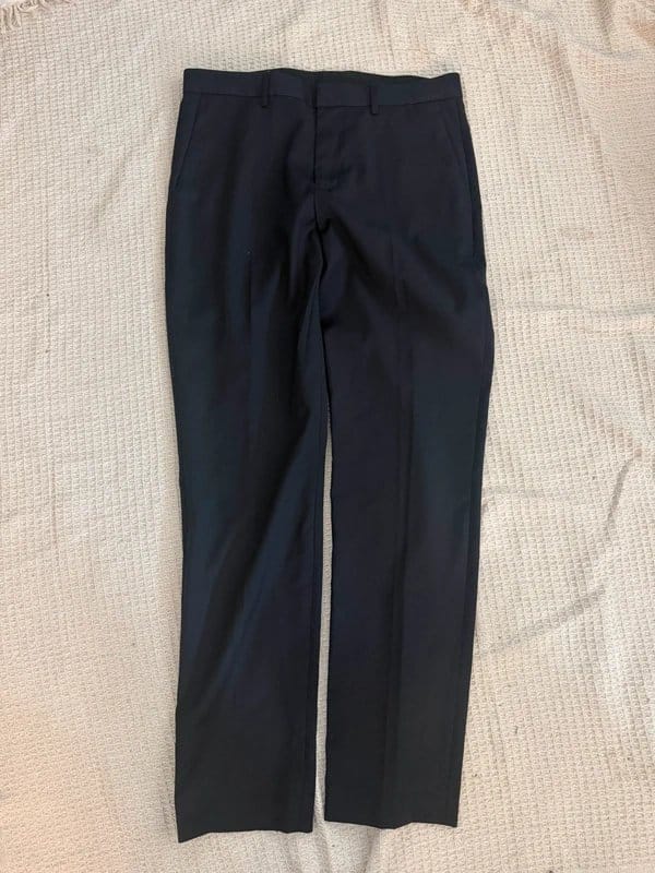J.Crew Bowery Navy Blue Wool Blend Trouser 31*32