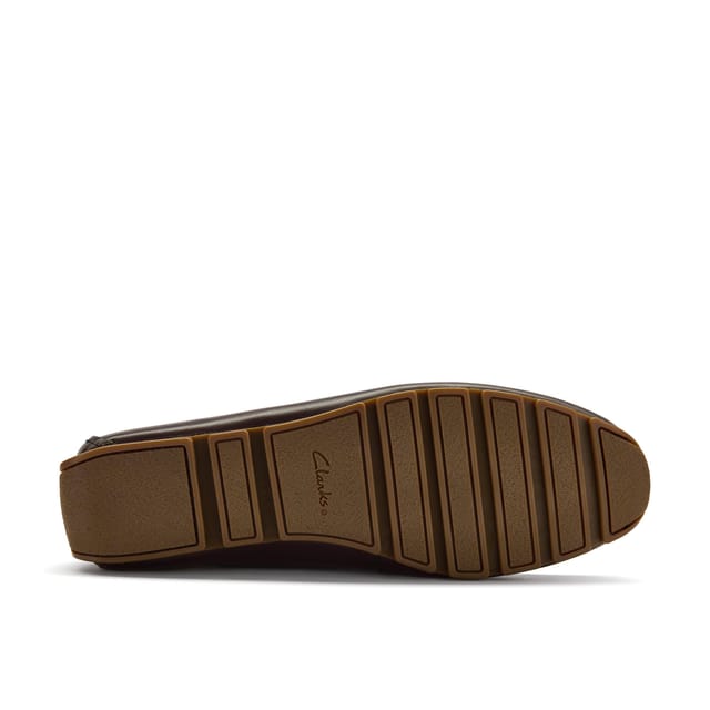 Clarks Clarks Men's Corsley Plain Dark Brown Leather Loafers, Slip Ons - 3
